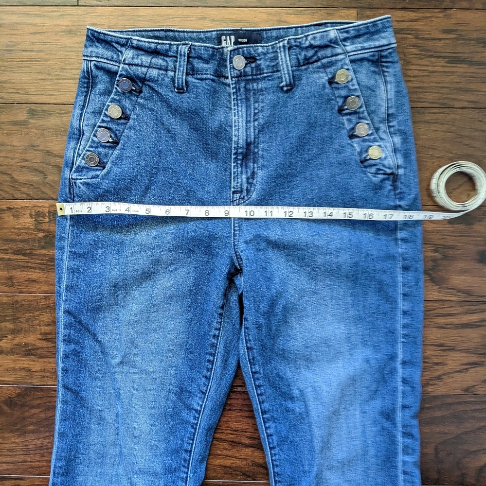 Gap Factory High Rise '70s Flare Jeans - Picture 7 of 11